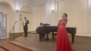 Русская народная песня "Как по лужку травка". Исп.Анастасия Ненилина и Степан Егураев.