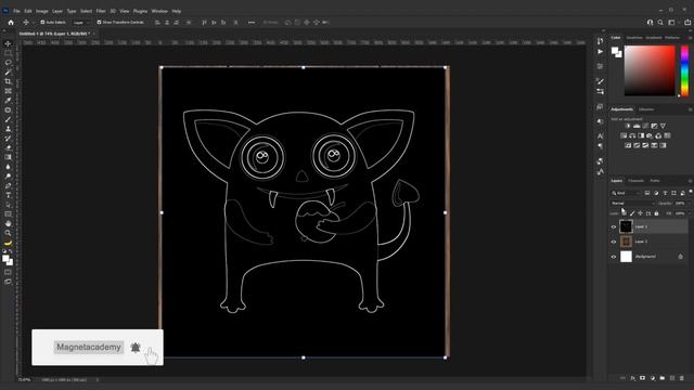 Chalk Effect in Photoshop - Adobe Photoshop Tutorial | Magnet Academy смотреть онлайн