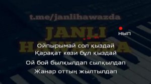 Ойпырымай сол кыздай-казакша караоке
