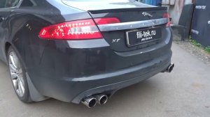 Тюнинг выхлопной системы Jaguar XF 4.2 (2008 года)