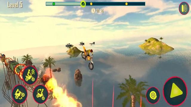 Mega Ramp Impossible Bike Stunt Games 2021 - Crazy Bike Stunt Trick Master