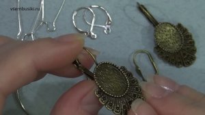 Бижутерия своими руками 9 урок: швензы - основы для сережек