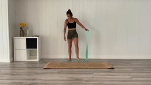 TONIFICA BRAZOS, PIERNAS Y ABDOMEN / Pilates en 30´ / todos los niveles / con banda elástica