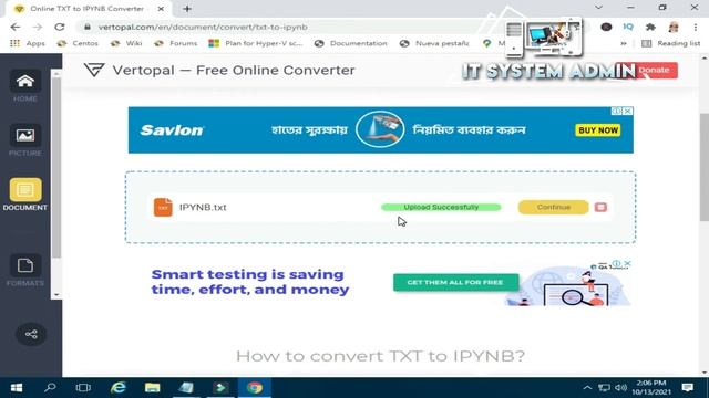 How To Convert TXT File To IPYNB File