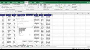 Filtros en Excel (Forma Básica) - Parte 1