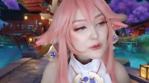 АСМР Лисица проведет ритуал ? ASMR Yae Miko ?⛩ (SUB)