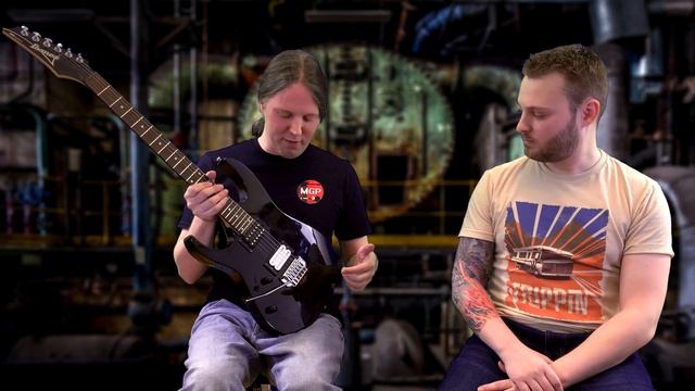 Guitar stories with Dan and Josh Monacella: The Ibanez Lefty! смотреть онлайн