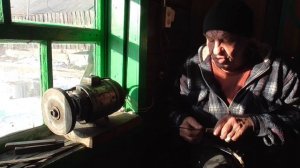 Эвенкийский нож с ножнами сделать за один день