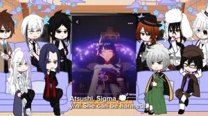 // BSD react to y/n as Raiden Shogun-Ei // pt-2 // ENG //by: BSD_gacha