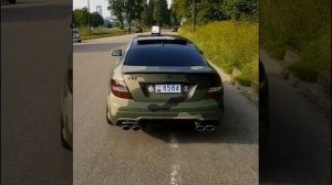Выхлоп Mercedes-Benz C6.3 AMG w204