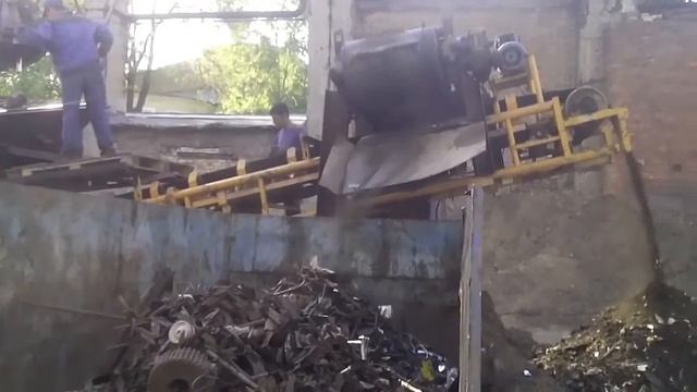 Сепаратор отделения черного лома смотреть онлайн