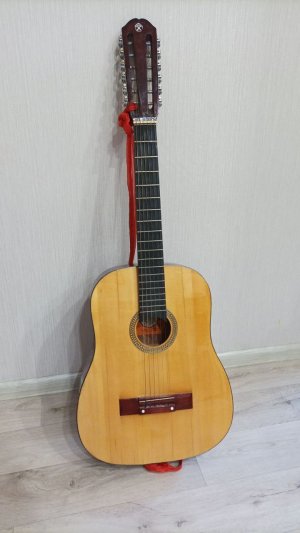 12-струнная гитара фабрики имени Луначарского 1982 года. Тест звука