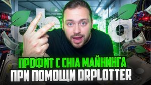 Утраиваем профит с Chia Майнинга при помощи DrPlotter