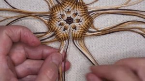 МАНДАЛА ЦВЕТОК МАКРАМЕ. MANDALA FLOWER MACRAME.