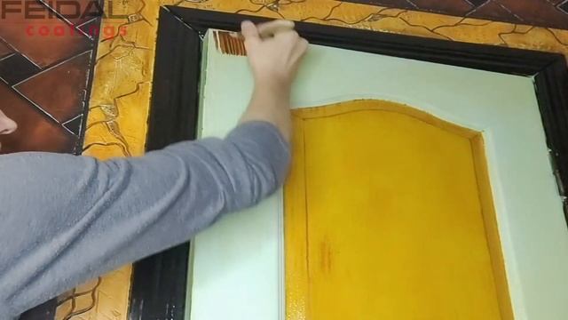 ПРОСТО ПОСМОТРИТЕ! Что можно сделать с обычной дверью с помощью лазури FEIDAL! смотреть онлайн