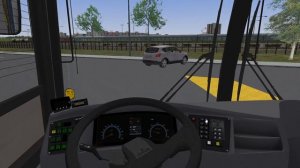 Омси 2. Москва . Маршрут № 748 . Полный круг.