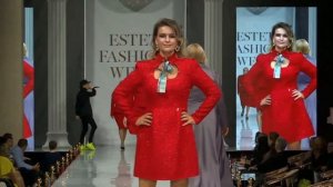 Анна Лукьянова Коллекция Искусство миру. Из России с любовью. Estet Fashion Week 11 ноября 2023