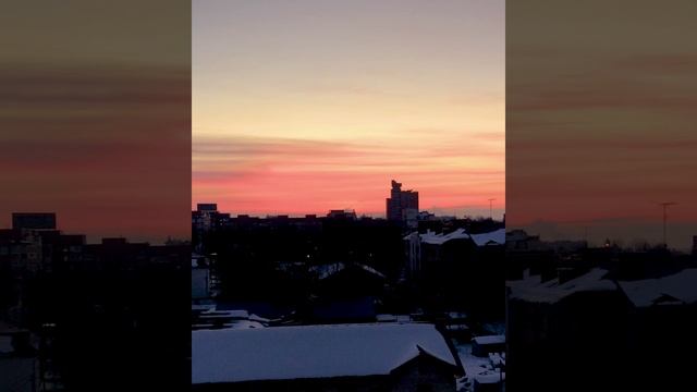 Доброе утро! Ярославль. Рассвет. ? Good morning! Yaroslavl. Dawn.