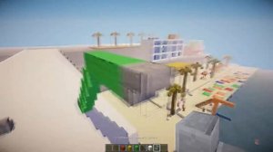 Minecraft Builder:пляж (2 часть)