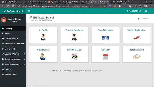 How to develop a school website with an online portal of school management with PHP, MySQL смотреть онлайн