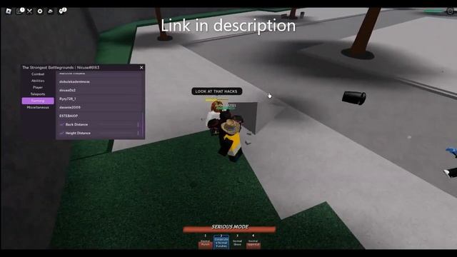 ROBLOX The Strongest Battlegrounds Script - Keyless OP FEATURES смотреть онлайн