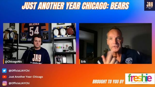 Former Bears QB Erik Kramer Is Behind Tyson Bagent. Bears vs. Chargers Preview смотреть онлайн