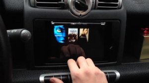 iPad Mini in a Smart Fortwo 451 Dashboard