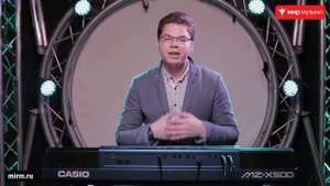 Демонстрация синтезатора Casio MZ-X500