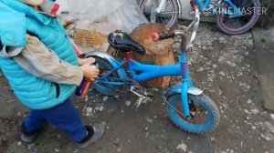 Как покрасить велосипед в домашних условиях детскими руками.
