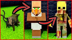 ЗАРАЗИЛ ЖИТЕЛЯ ПАРАЗИТОМ В МАЙНКРАФТ Scape and run parasites minecraft майнкрафт паразиты