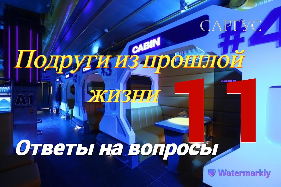 #57 Подруги из прошлой жизни на космическом корабле. Ответы на вопросы. Часть 11.