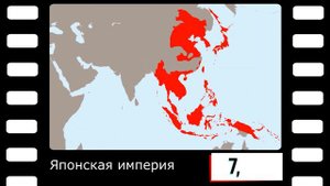 Самые крупные империи в истории. Сравнение по территории.