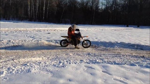 Rider_37 Тест зимней трассы в Старосьяново смотреть онлайн