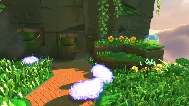 ASTRO's PLAYROOM Джунгли GPU Рендерный Лес