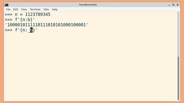 Python tip 13: formatting numbers with underscore separation