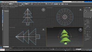 3Ds Max для начинающих. 11-ый урок. Lathe (вращение)