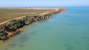 Малоизвестные пляжи Крыма. Бахчисарайский район, поселок Угловое.