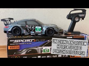 HPI RS4 Sport 3 Flux Porsche 911 Falken unboxing and REVIEW - ВСЕ так плохо!?