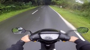 Rainy Ride @ LAKE CALIRAYA! Worth it! - Super DIO2 50cc  | Ange Salasiban