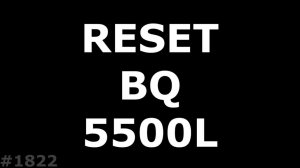 Hard Reset BQ 5500L Advance