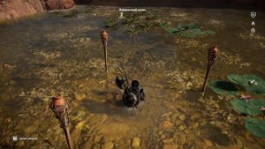 Assassins Creed Origins, водоносный оазис, найдите место для отдыха
