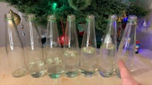 Музыкальные инструменты из бутылок и канцелярских резинок.