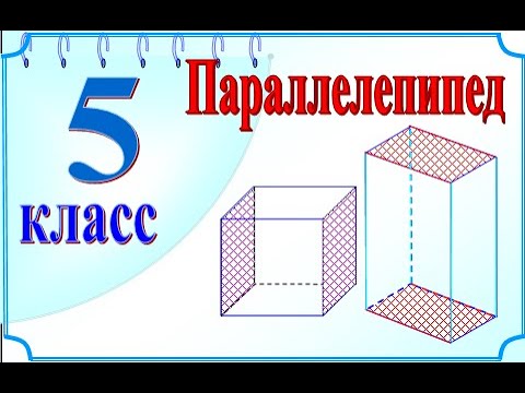 5 класс Параллелепипед Куб