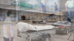 Лодка РИБ АЭРО. Доставка и распаковка в транспортной компании.