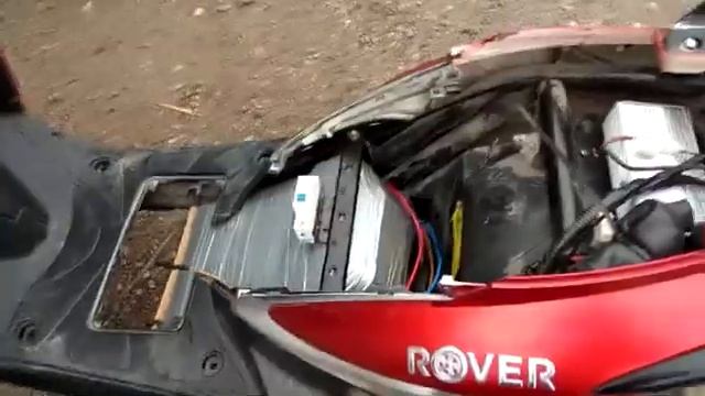 Ремонт электроскутера Rover. Переход на литий смотреть онлайн