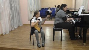 Кемерово, ЦДШИ, Страдухина Анна - В. Конов "Наигрыш"
