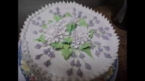 Торт Наполеон, украшение БЗК