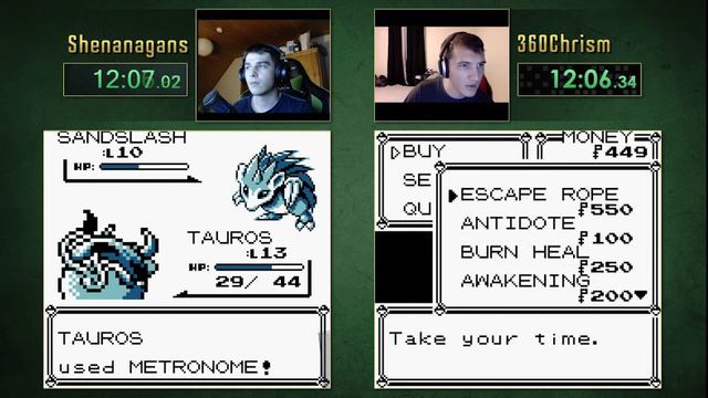 Pokemon Randomizer METRONOME ONLY Race vs Shenanagans #2 смотреть онлайн