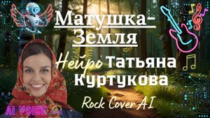 Матушка-Земля - Нейро-клип, Ai-голос Татьяна Куртукова, Rock Cover Ai