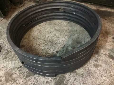 Профилегиб с цепным приводом катаем кольцо смотреть онлайн